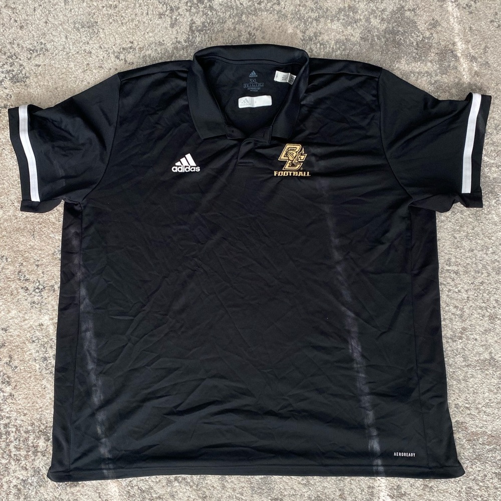 adidas AEROREADY Polo short sleeve shirt Boston College